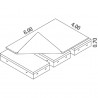 MATELAS HAUTEUR INTERNATIONAL6.00 X 4.00 X 0.70M