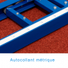 RAIL POTEAUX PERCHE A FIXERAVEC CHARIOTS