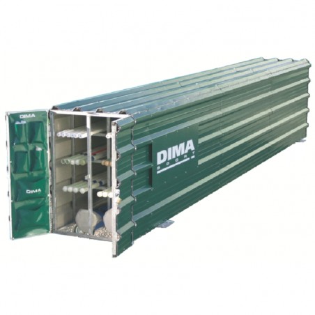 POLE STACKING SHED 5.40 X 0.70 X 1.10 M