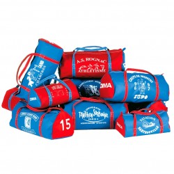 SAC DE SPORT DIMA PERSONNALISÉBLEU ET ROUGE 20L OU 45L