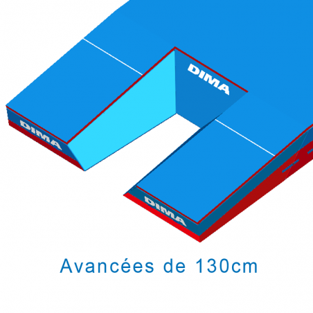 MATELAS PERCHE CLUB DIMASPORT 6.30 X 5.00 X 0.80/0.50 M