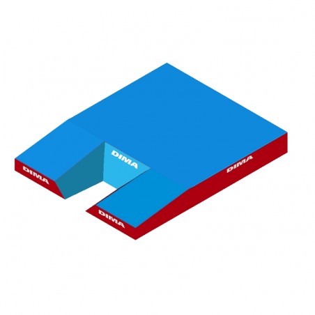 MATELAS PERCHE MEETING DIMASPORT7.00 X 5.00 X 0.80/0.50M
