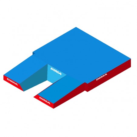 MATELAS PERCHE FEDERAL DIMASPORT7.50 X 5.50 X 0.80/0.50M