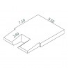 MATELAS PERCHE FEDERAL DIMASPORT7.50 X 5.50 X 0.80/0.50M
