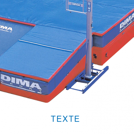 MATELAS PERCHE FEDERAL DIMASPORT7.50 X 5.50 X 0.80/0.50M