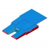 MATELAS PERCHE FEDERAL DIMASPORT7.50 X 5.50 X 0.80/0.50M