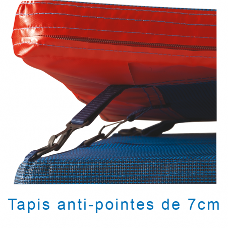 MATELAS PERCHE MEETINGDOUBLE ENTREE DIMASPORT10.00 X 5.00 X 0.80/0.50 M