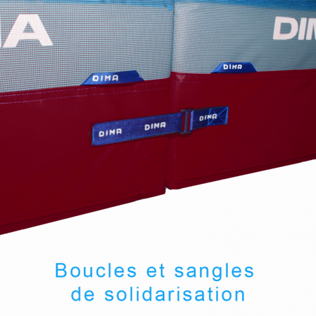MATELAS PERCHE MEETINGDOUBLE ENTREE DIMASPORT10.00 X 5.00 X 0.80/0.50 M