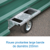 GARAGE POUR SAUTOIR PERCHE REVERSIBLE POUR SAUTOIR DE 7.00 X 5.00 M