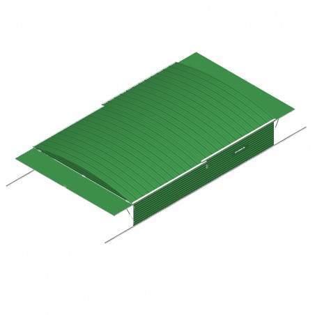 GARAGE POUR SAUTOIR PERCHE REVERSIBLE POUR SAUTOIR DE 7.00 X 5.00 M