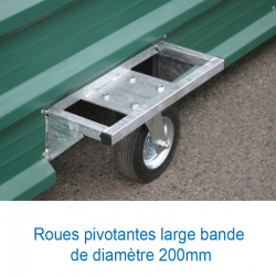SHED FOR INTERNATIONAL HIGH JUMP LANDING SYSTEM FOR 6.00 X 4.00 M MATS