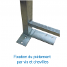 STEEPLECHASE WATER JUMP BARRIER WITH SURFACE MOUNT