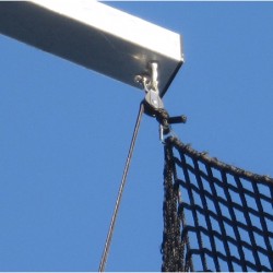 WORLD ATHLETICS GALVANIZED STEELHAMMER CAGE WITH GROUND SLEEVES