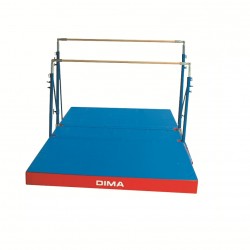 MATELAS DE RECEPTION REPLIABLE POUR BARRES ASYMETRIQUES 420 X 240 X 20 CM