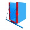 MATELAS DE RECEPTION REPLIABLE POUR BARRES ASYMETRIQUES 420 X 240 X 20 CM