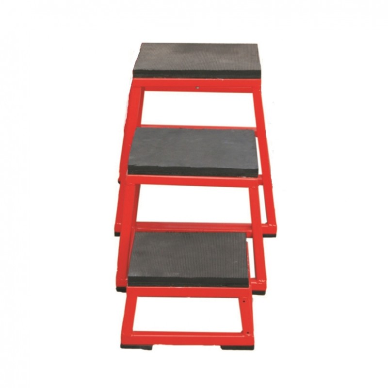 TRAPEZOID PLYOMETRIC BOXES / BENCHESSET OF 3