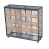 LARGE MOBILE EQUIPEMENT STORAGE CUPBOARD201 X 65 X 188 CMWITH 2 SLIDING DOORS