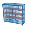 LARGE MOBILE EQUIPEMENT STORAGE CUPBOARD201 X 65 X 188 CMWITH 2 SLIDING DOORS