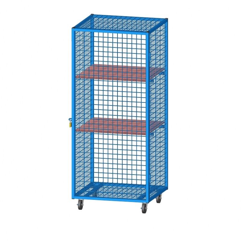 MOBILE EQUIPEMENT STORAGE CUPBOARD VERTICAL