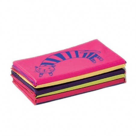MULTI-COLOURED DIMAKID SURFACE EVOLUTION WITH SCREEN PRINTED PICTURES 250 X 100 X 4 CM