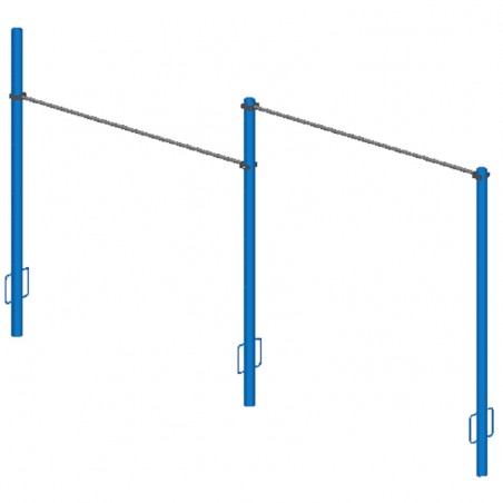 NON-CABLED HIGH BARS1, 2 OR 3 SPACES