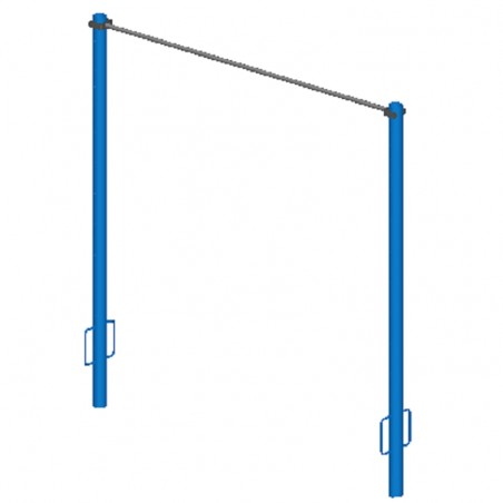 NON-CABLED HIGH BARS1, 2 OR 3 SPACES