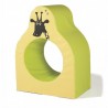 GRAND PARCOURS DE MOTRICITÉ DE LA GIRAFE11 MODULES EN MOUSSEPOUR ENFANT DE 2-3 ANS