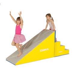 SLIDING OBSTACLE COURSE2 FOAM MODULESFOR 2-12 YEARS OLD CHILDRENS