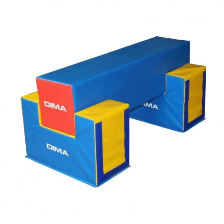 RAISED BALANCE BEAMFOAM FOR CHILDRENS120 x 60 x 55 CM