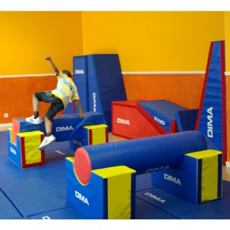 RAISED BALANCE BEAMFOAM FOR CHILDRENS120 x 60 x 55 CM