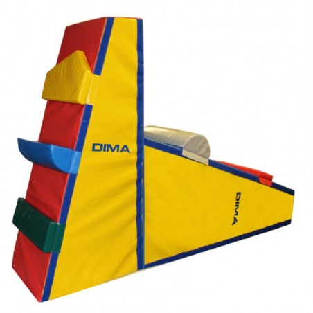 ROCK CLIMBER TOWERFOAM CHILDREN'S OBSTACLE COURSE180 X 60 X 180 CM