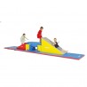 PARCOURS DE MOTRICITÉ PIC ET PONT6 MODULES MOUSSEPOUR ENFANT DE 3-6 ANS