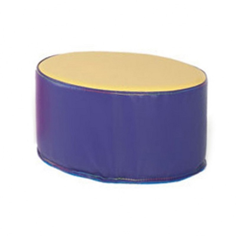 MINI POUF OVAL POUR ENFANT26 X 34 CM