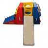 GYM KID - 7 MODULESFOAM OBSTACLE COURSEFOR 3-12 YEARS OLD CHILDREN
