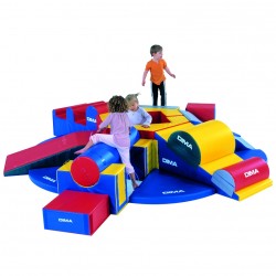 PARCOURS MEME PAS PEUR20 MODULES MOUSSEPOUR ENFANT DE 2-8 ANS