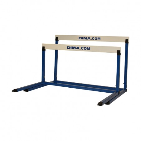 DIMA.COM REVERSIBLE SCHOOL HURDLES - 2 HEIGHTS SET OF 2