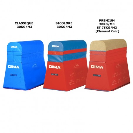 MAXI VAULTING HORSEFOAM MODULE 150 X 80 X 140 CM