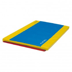 TAPIS SOLIDAIRE BICOLORE EN BOUT 200X100X4 CM