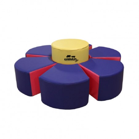 FLOWER SHAPED CHILDREN'S READING SETUP