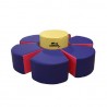FLOWER SHAPED CHILDREN'S READING SETUP
