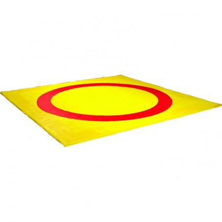 REVERSIBLE EDUCATIONAL WRESTLING MAT COVER1 CIRCLE / 4 CIRCLES