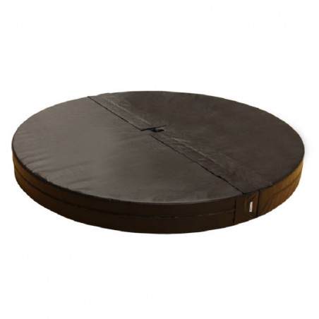 MATELAS DE CIRQUE NOIR ROND POUR MAT CHINOIS
