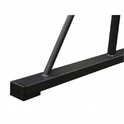 DOUBLE BARRES FENETRE PARKOUR AVEC TIRANTS - 1M25