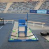 THROWING PLATFORM FOR HANDISPORT SEAT
