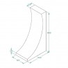 MUR EN MOUSSE NINJA PARKOUR POUR ENFANTHAUTEUR 1M80