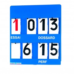 BLOC CHIFFRE DE REMPLACEMENTPOUR PANNEAU D'AFFICHAGE19 X 33.5 CM