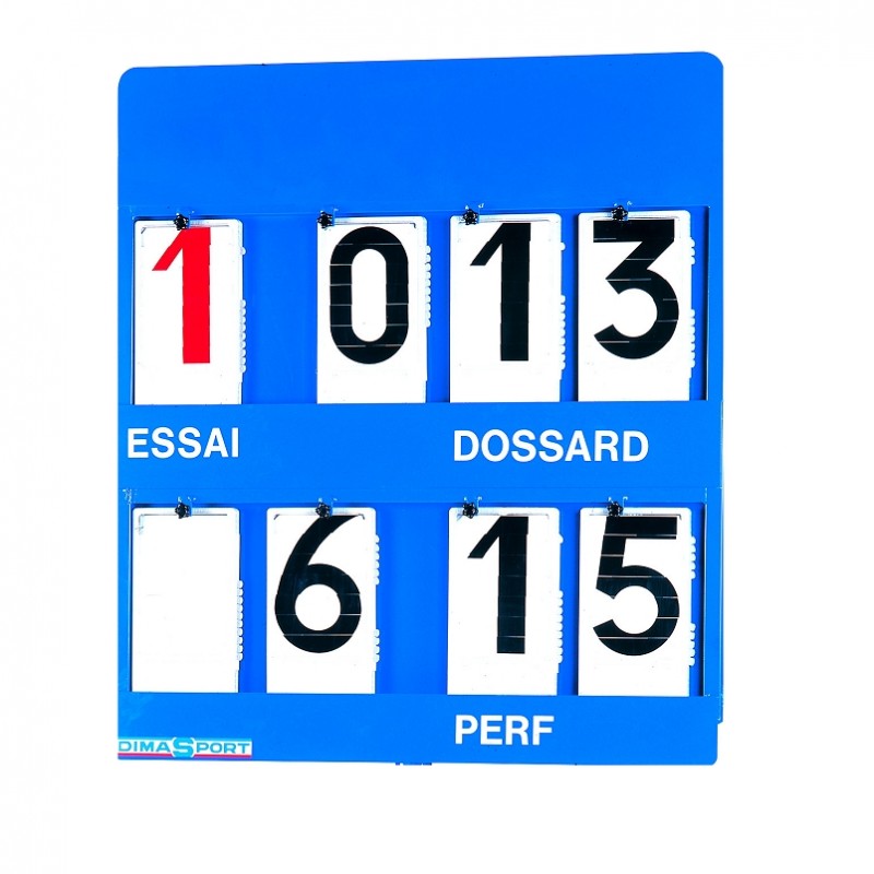 BLOC CHIFFRE DE REMPLACEMENTPOUR PANNEAU D'AFFICHAGE19 X 33.5 CM