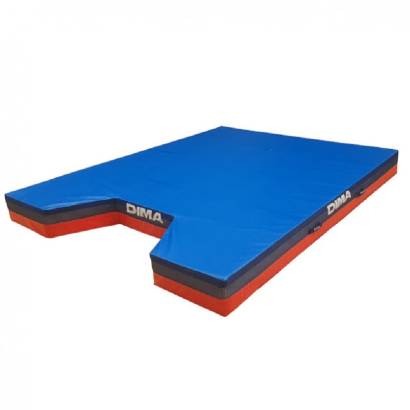 MATELAS DE CHUTE NAGE-KOMI AVEC ENCOCHE TRAPEZOIDALE240 X 200 X 20 CM