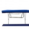 BEVELLED TRAMPOLINE SAFETY MAT WITH REMOVABLE WEDGE240X300X20CM