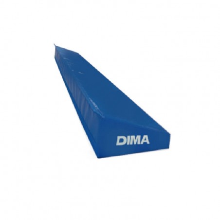 BEVELLED TRAMPOLINE SAFETY MAT WITH REMOVABLE WEDGE240X300X20CM